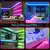 10 Metros Cinta Luz Led Rgb Ritmo Musica Bluetooth + Control - comprar en línea