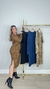 VESTIDO MALHA MIDI COM FENDA LATERAL MANGA LONGA - comprar online