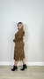 VESTIDO MALHA MIDI COM FENDA LATERAL MANGA LONGA na internet