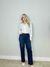 CALÇA JEANS WIDE LEG ESCURO