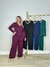 CONJUNTO DE MALHA CALÇA E BLUSA COM DETALHES EM BEGE