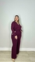 CONJUNTO DE MALHA CALÇA E BLUSA COM DETALHES EM BEGE - comprar online