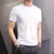 Camiseta masculina sem mangas ou meia manga em algodão slim na internet