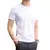 Camiseta masculina sem mangas ou meia manga em algodão slim