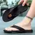 Chinelo masculino casual, antiderrapante e confortável