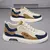 Tênis masculino de couro low-top - TruMen