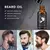 Kit completo para crescimento e cuidado da barba — óleo, bálsamo e creme com efeito cavalheiro e estilo profissional - TruMen