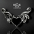 DIJE CORAZON ALADO BLACK x 1u - comprar online