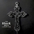 DIJE CROSS IN BLACK x 1u - comprar online