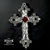 DIJE CROSS VICTORIAN RED x 1u - comprar online