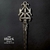DIJE ESPADA SKULL x 1u - comprar online