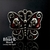DIJE MARIPOSA SKULL RED x 1u - comprar online