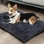 Cama Pet de Pelúcia Preto - comprar online