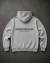 Buzo Hoodie Stonewash Claro en internet