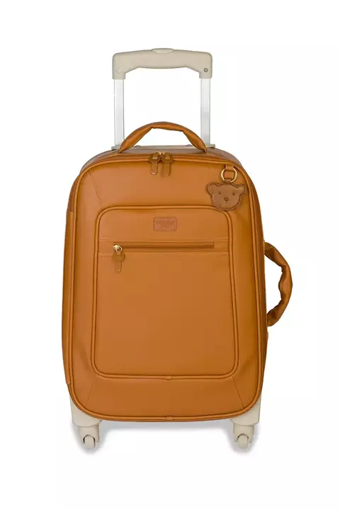 Mala de Rodinhas Teddy Caramelo - Masterbag