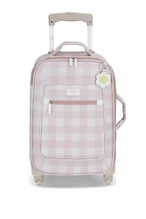 Mala de Rodinhas Margarida - Rosa - Masterbag