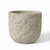VASO TEXTURIZADO CINZA M