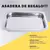 Mesada 140cm Bacha Simple De Acero Inoxidable Grueso - 100% Calidad + Asadera De Acero Profesional De Regalo