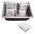 Bacha Cocina Sobre Mesada De 57x43x22 + Canasto - comprar online