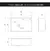Imagen de Bacha Cocina Aqua 65x43x21 Canasto Dispenser