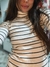 cacharel branca com listras pretas - comprar online