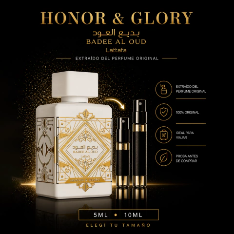 HONOR & GLORY - DECANT