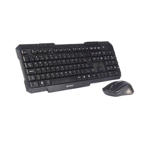 TECLADO E MOUSE WIRELESS C3TECH PRETO K-W10BK