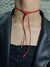 Choker CLASIC RED - INFIN&