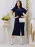 Imagem do Vendedor Indicado conjunto cropped alongado despojado feminino + saia midi com fenda frontal moletinho para trabalho ou passeio