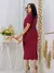 Vendedor Indicado conjunto cropped alongado despojado feminino + saia midi com fenda frontal moletinho para trabalho ou passeio - comprar online