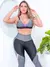 Conjunto Feminino Fitness com Calça Legging e Top Fitness com Bojo para Academia - comprar online