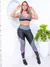 Conjunto Feminino Fitness com Calça Legging e Top Fitness com Bojo para Academia