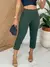 CALÇA CAPRI FEMININA JACQUARD LINHO COM BOLSO E BOTAO. - loja online
