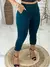 CALÇA CAPRI FEMININA JACQUARD LINHO COM BOLSO E BOTAO. - loja online