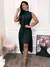 VESTIDO TUBINHO FEMININO MIDI COM CAPA na internet