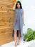 VESTIDO TUBINHO FEMININO MIDI COM CAPA - comprar online