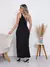 Vestido mídi com fenda - comprar online
