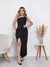 Vestido mídi com fenda - comprar online