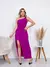 Vestido mídi com fenda na internet