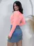Body Feminino Manga Longa Bojo Frente Transpassada Marquezine - comprar online