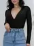 Body Feminino Manga Longa Bojo Frente Transpassada Marquezine