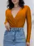 Body Feminino Manga Longa Bojo Frente Transpassada Marquezine - loja online