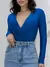 Body Feminino Manga Longa Bojo Frente Transpassada Marquezine - MAG