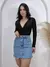 Body Feminino Manga Longa Bojo Frente Transpassada Marquezine - comprar online