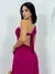 Vestido Longo Feminino Festa Soltinho Ombro Só Fenda Lateral