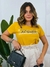Blusa Feminina Baby Look T-Shirt Feminina Malha 100% Algodão (2) - comprar online