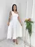 Vendedor IndicadoVestido midi luxo lisa duna linho com laço um ombro - comprar online