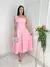 Vendedor IndicadoVestido midi luxo lisa duna linho com laço um ombro - loja online