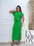 Conjunto Feminino Blusa Cropped e Saia - MAG