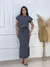 Conjunto Feminino Blusa Cropped e Saia